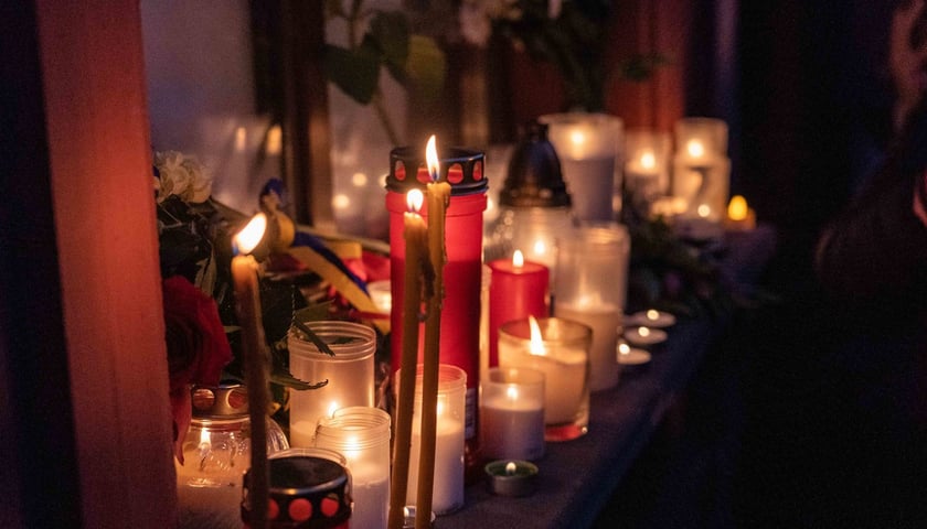Uroczystości związane z drugą rocznicą wybuchu wojny w Ukrainie (24 lutego 2024)