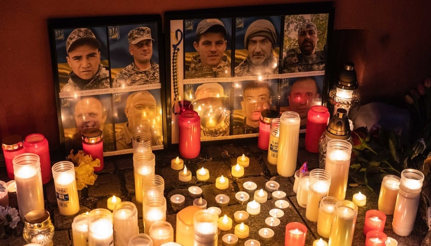 <p>Uroczystości związane z drugą rocznicą wybuchu wojny w Ukrainie (24 lutego 2024)</p>