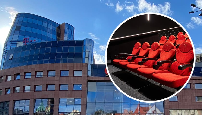 Kino Nowe Horyzonty (zdjęcie główne), czerwone fotele w kinie (zdjęcie w kółku) - zdjęcie ilustracyjne