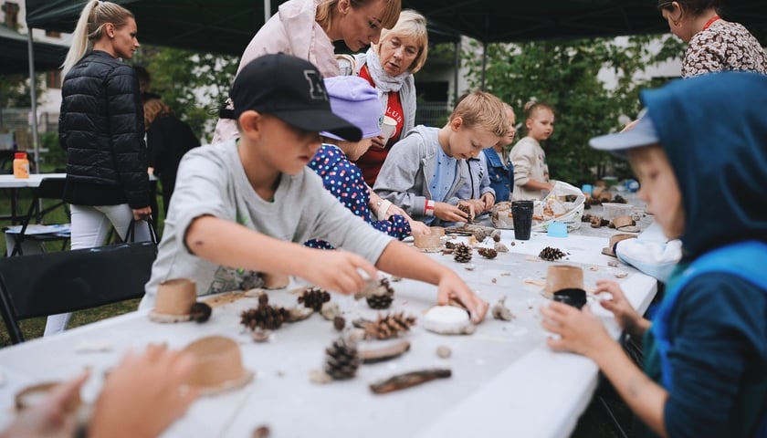 Piknik sąsiedzki zorganizowany przez CAL Plac Grunwaldzki, wrzesień 2023