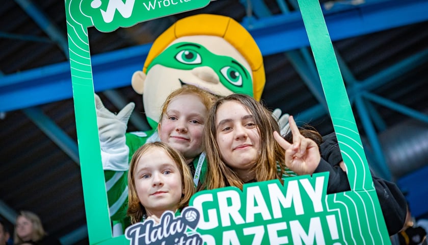 Zdjęcia kibiców z meczu #VolleyWrocław - Budowlani Łódź
