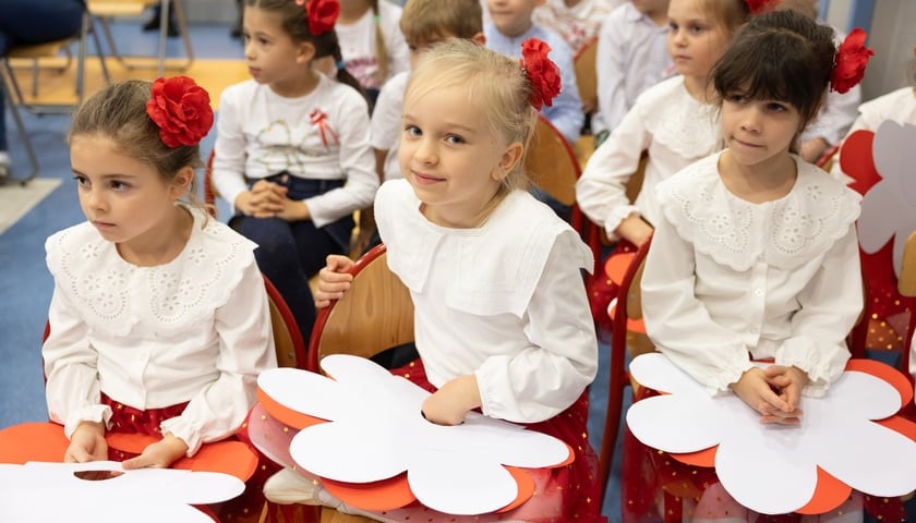 Zaprzysiężenie Przedszkolnej Rady Dzieci w listopadzie 2023