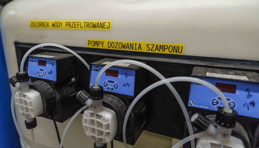 Nowoczesna myjnia PKP Intercity we Wrocławiu
