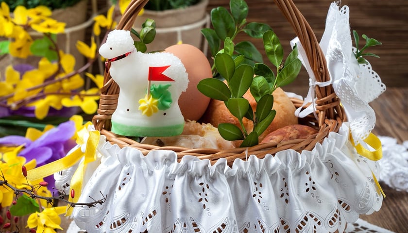 Baranek cukrowy - symbol świąt wielkanocnych