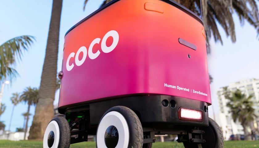Robot, który dostarcza jedzenie w Los Angeles, ma oprogramowanie z Wrocławia!