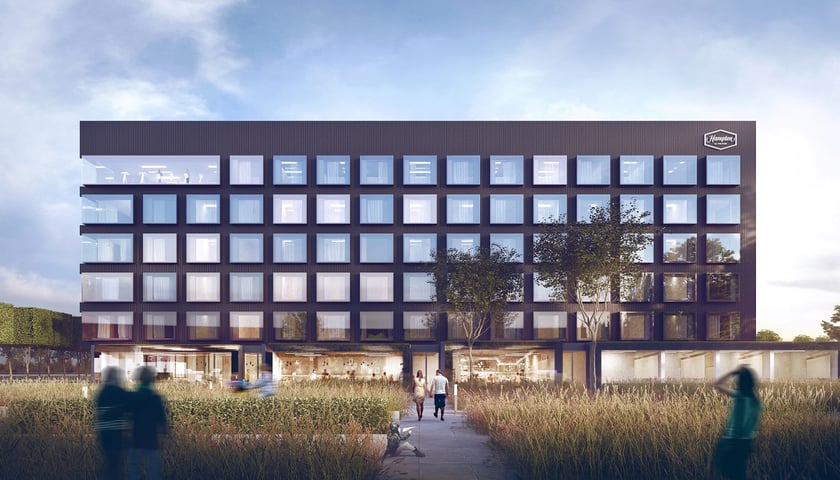 Hampton by Hilton Wroclaw Airport - wizualizacja