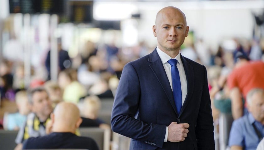 Karol Przywara, wiceprezes Portu Lotniczego Wrocław