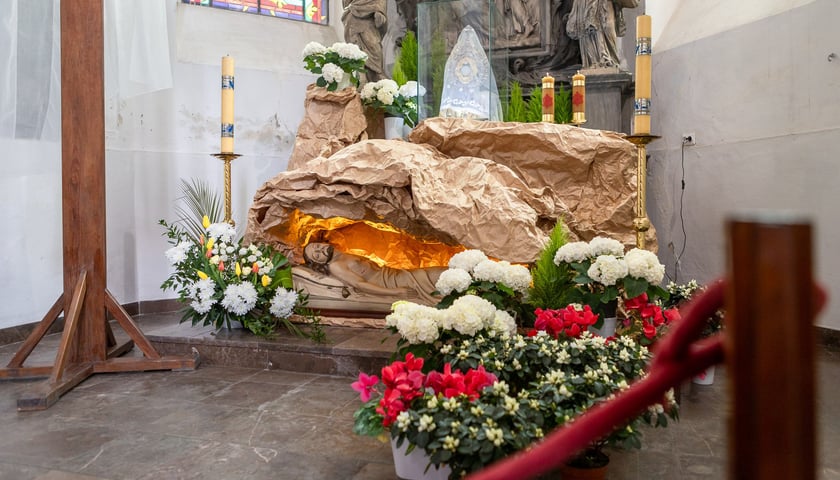 Grób Pański w kościele NMP na Piasku