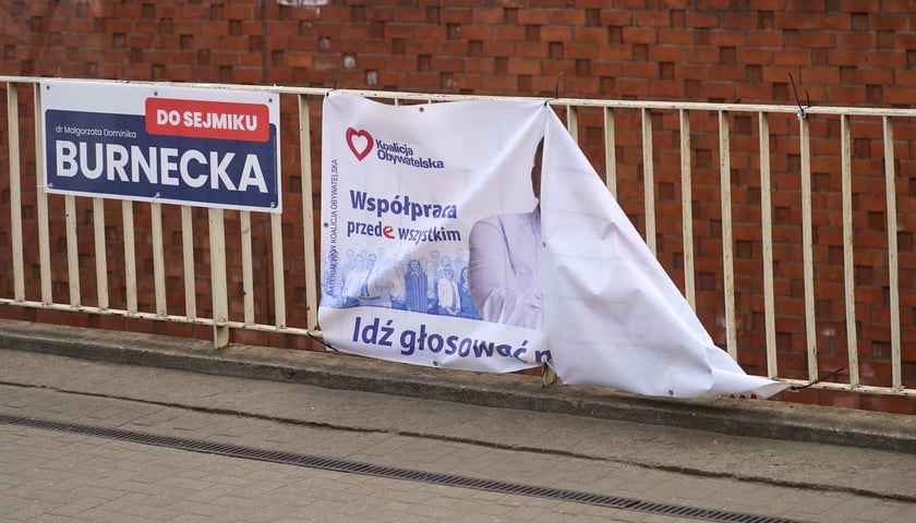 Plakaty wyborcze 2024