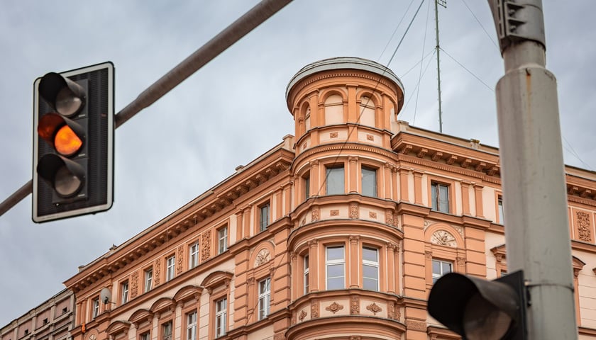 Wrocławskie Nadodrze. Jedna z kamienic
