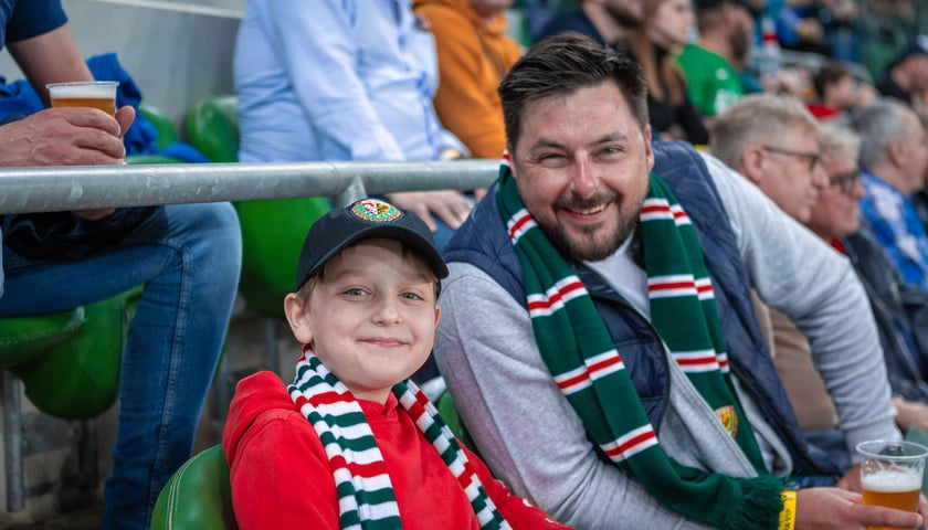Zdjęcia kibiców z meczu Śląsk Wrocław - Warta Poznań