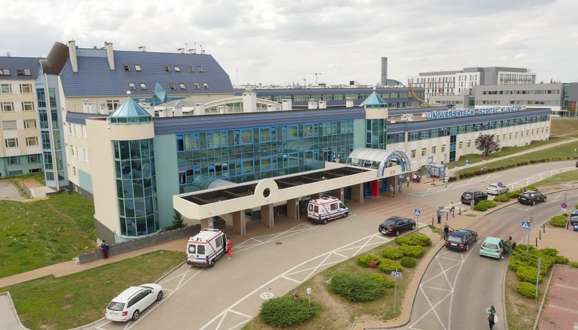 Uniwersytecki Szpital Kliniczny przy ulicy Borowskiej we Wrocławiu