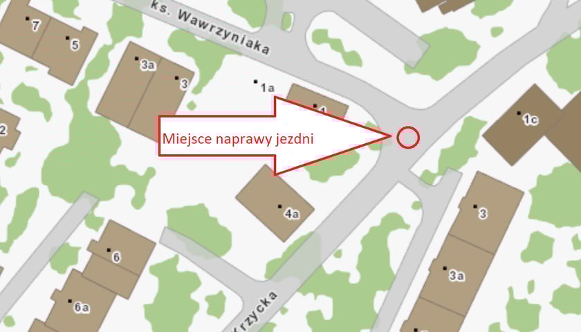 mapa miasta