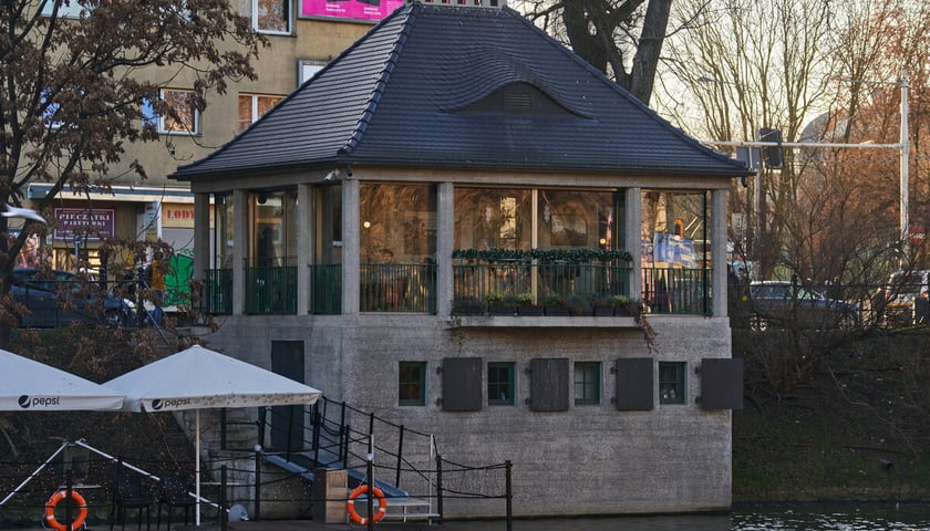 Cafe Berg nad fosą miejską