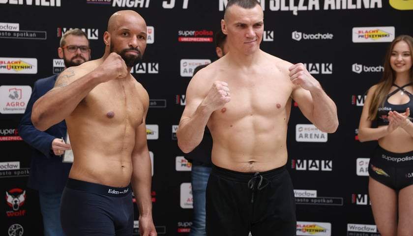 Knockout Boxing Night 34 - ważenie zawodników przed walką bokserską
