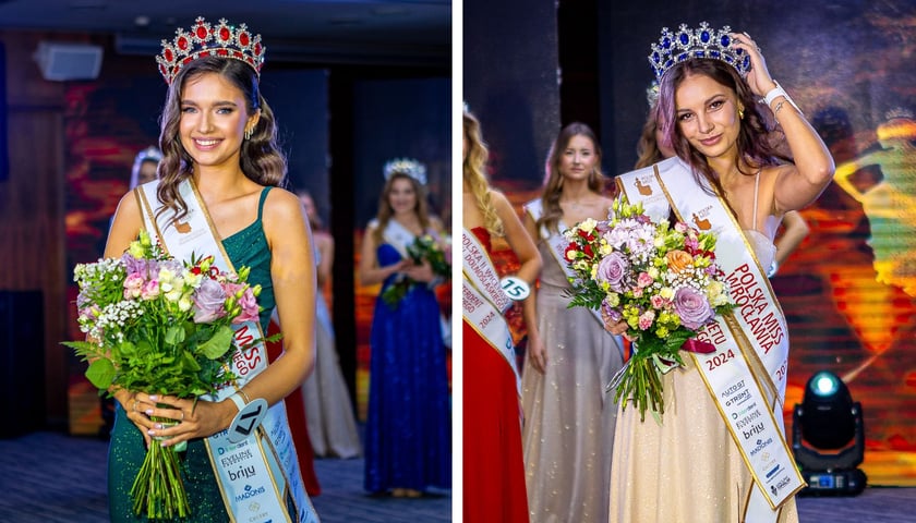 Daria Nowak – Miss Woj. Dolnośląskiego i Zofia Bocian – Miss Wrocławia