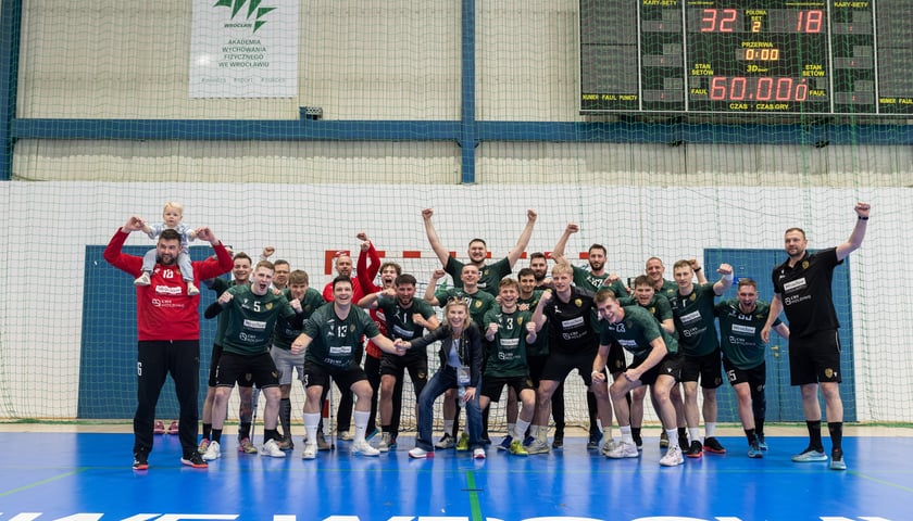 Szczypiorniści Śląska Wrocław Handball