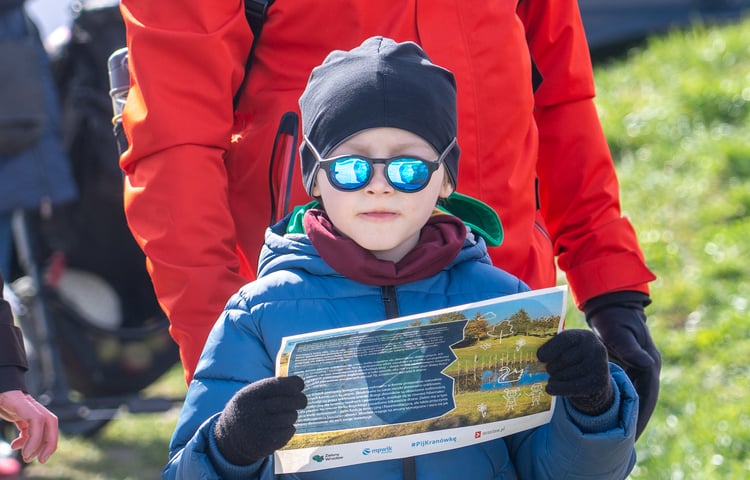 Piknik z okazji otwarcia parku Krzyckiego