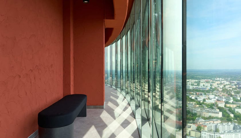 Tarasa widokowy w Sky Tower po modernizacji