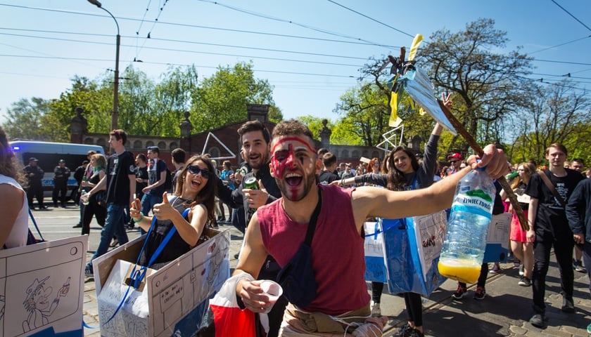 Pochód studentów Juwenalia 2017 