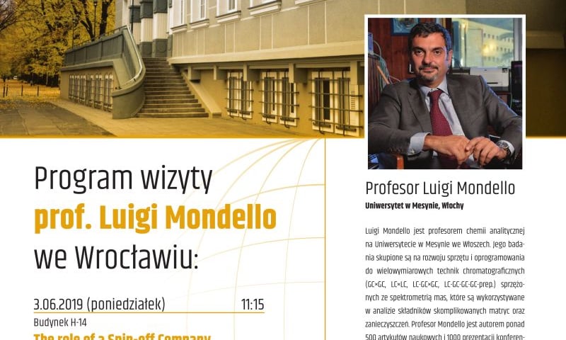 Visiting Professors: Prof. Luigi Mondello 