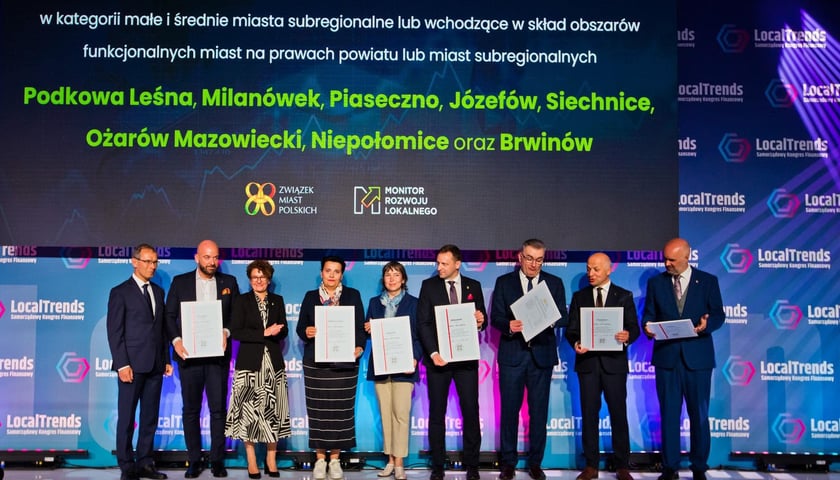 Prezydent Wrocławia Jacek Sutryk odebrał nagrodę Lidera Edukacji przyznawaną przez Związek Miast Polskich