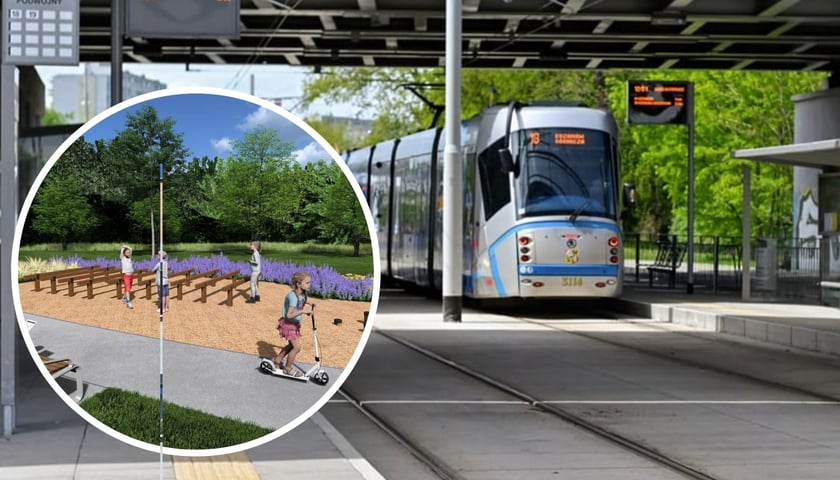 Tramwaj przez Popowice i wizualizacja Wesołej Górki 