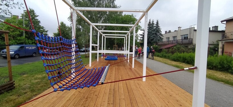 <p>Pergola w Parku Słonecznym</p>