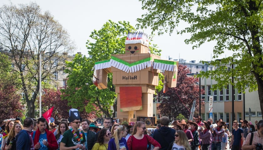 <p>Poch&oacute;d juwenaliowy, Wrocław 2017</p>