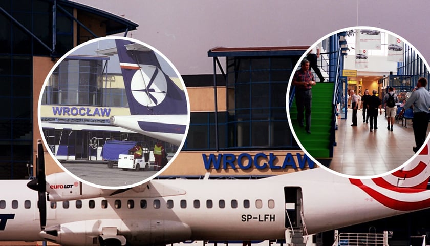 Stary terminal wrocławskiego lotniskach