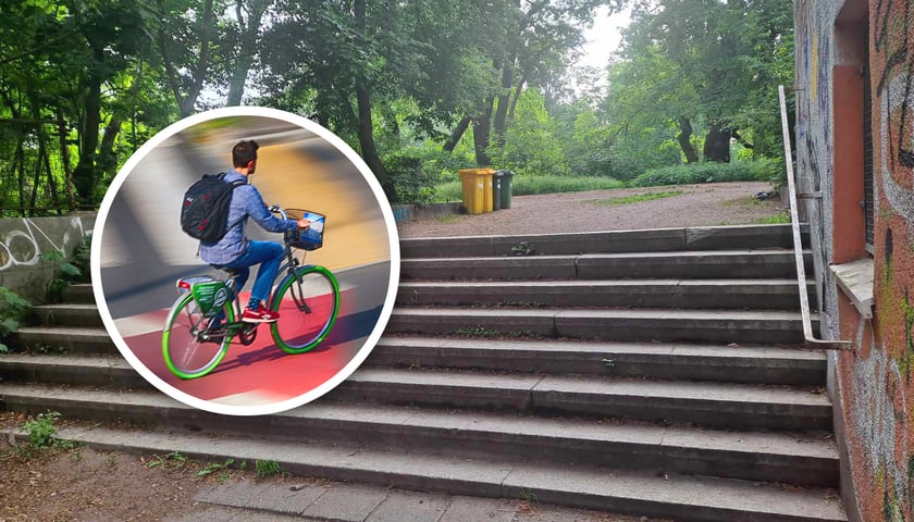 Powstaje rampa przy wjeździe z ul. Sopockiej na wały nad Starą Odrą