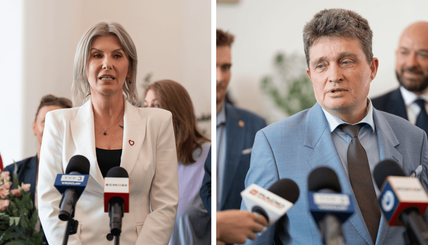 Wiceprezydenci Wrocławia: Renata Granowska i Ryszard Kessler