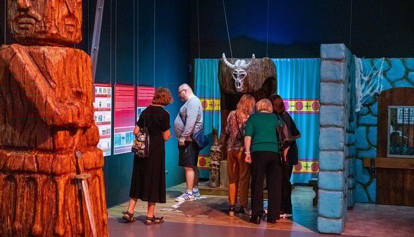 Wystawa „Słowiański Świat Kajka i Kokosza” w Centrum Historii Zajezdnia