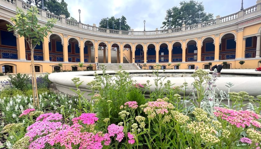 Bastion Sakwowy to nie tylko pieczołowicie odrestaurowana architektura, ale również pieczołowicie dobrana zieleń.