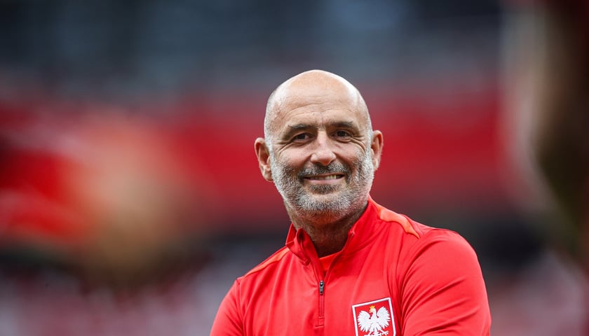 Selekcjoner reprezentacji Polski Michał Probierz