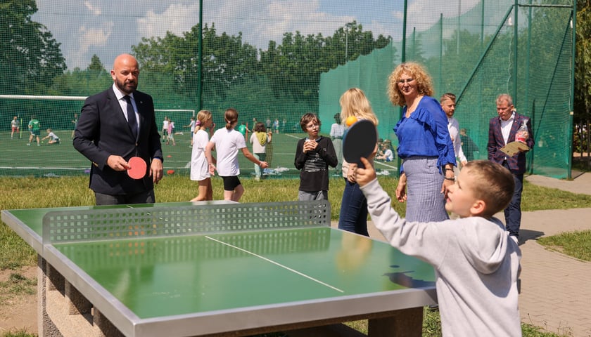 Dzień Sportu w Szkole Podstawowej nr 82 im. Budowniczych Wrocławia przy ul. Blacharskiej 13 (7.06.2024)