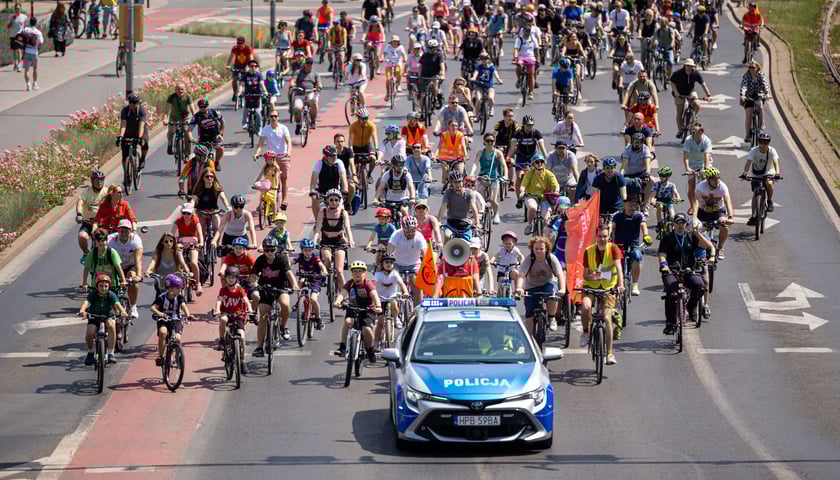 Wielki Peleton przejechał przez Wrocław
