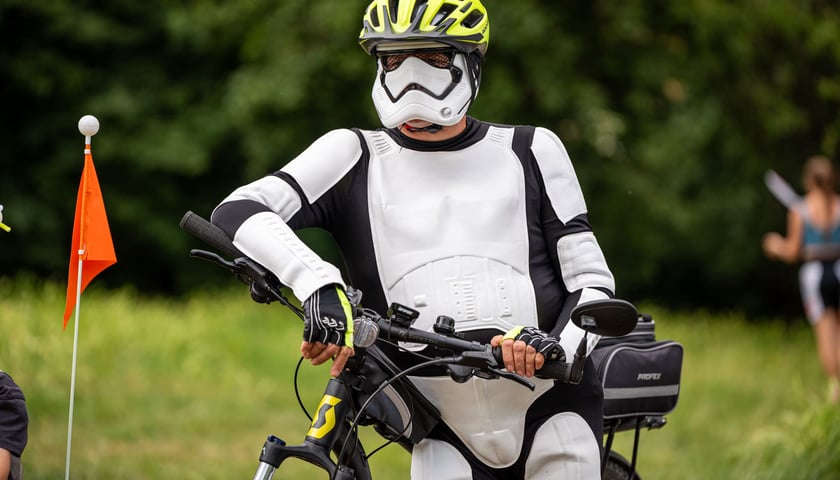 Wrocławskie Święto Rowerzysty w parku Tołpy