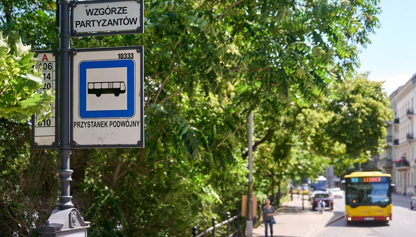 Przystanek Wzgórze Partyzantów, czerwiec 2024