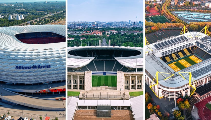 Stadiony na Euro 2024: wśród 10 najlepsze reprezentacje Europy zagrają m.in. w Monachium, Berlinie i Dortmundzie
