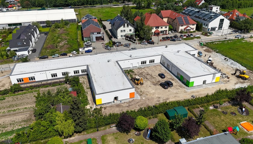Przedszkole przy ul. Rajskiej - budowa
