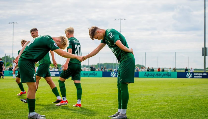 Piłkarze Śląska Wrocław U17 mistrzami Polski.