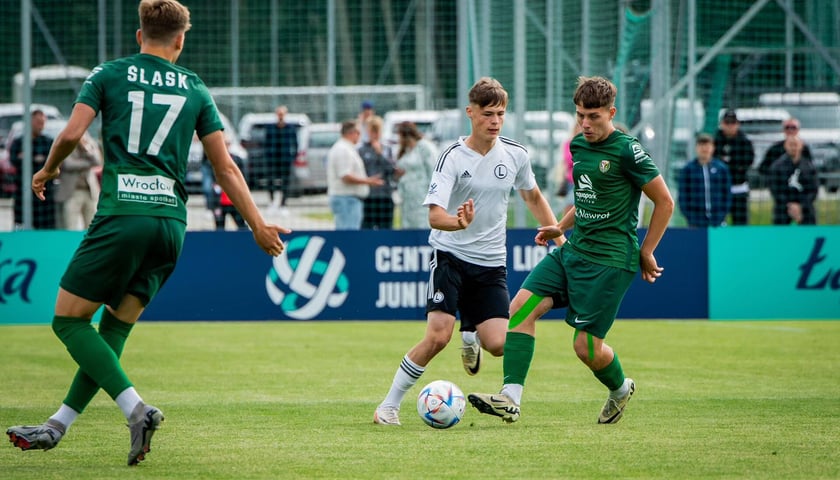Piłkarze Śląska Wrocław U17 mistrzami Polski.
