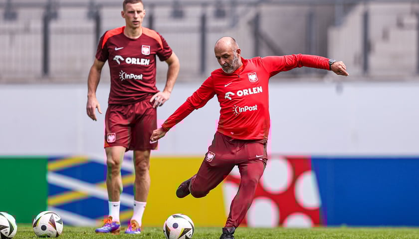 Trening reprezentacji Polski przed meczem Polska - Holandia na Euro 2024