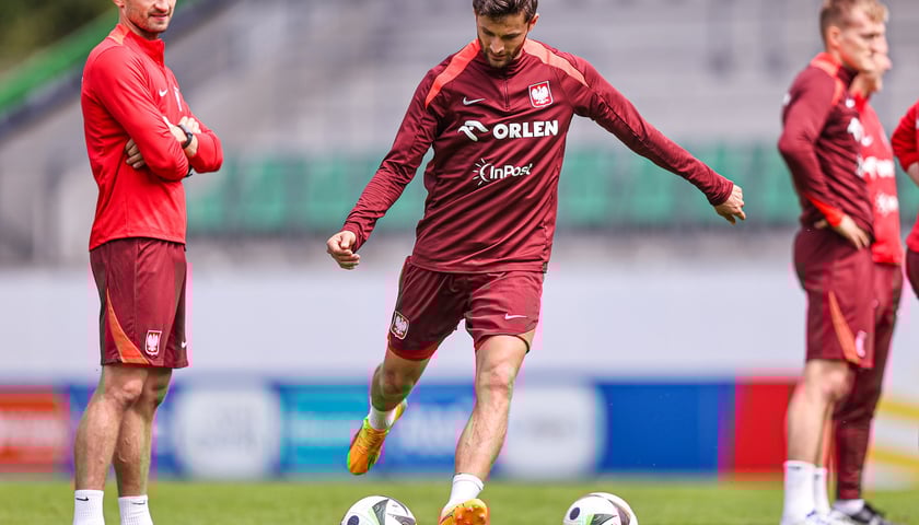 Trening reprezentacji Polski przed meczem Polska - Holandia na Euro 2024
