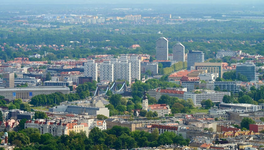 Panaroama Wrocławia