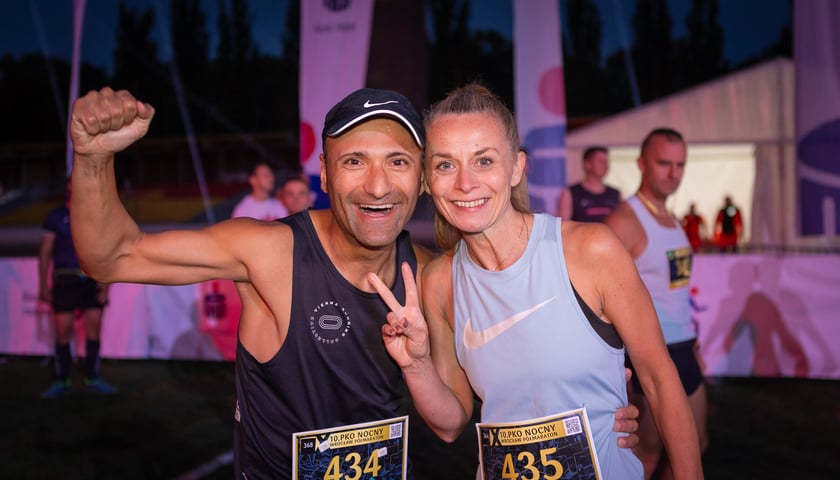 10. PKO Nocny Wrocław Półmaraton. Zdjęcia zawodników