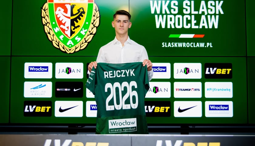 Filip Rejczyk nowym pomocnikiem Śląska Wrocław