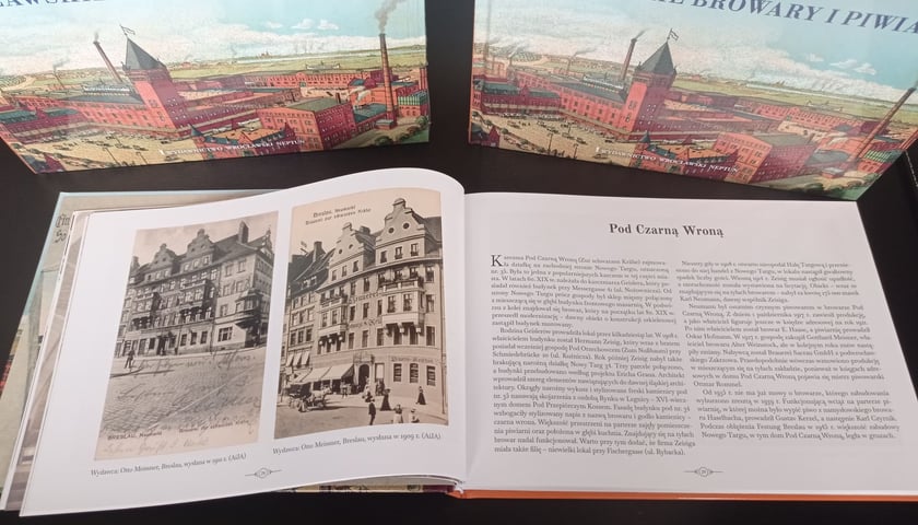Album "Wrocławskie browary i piwiarnie" wydawnictwa Wrocławski Neptun