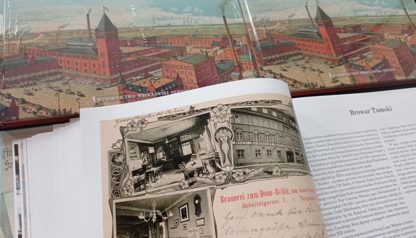 Album "Wrocławskie browary i piwiarnie" wydawnictwa Wrocławski Neptun
